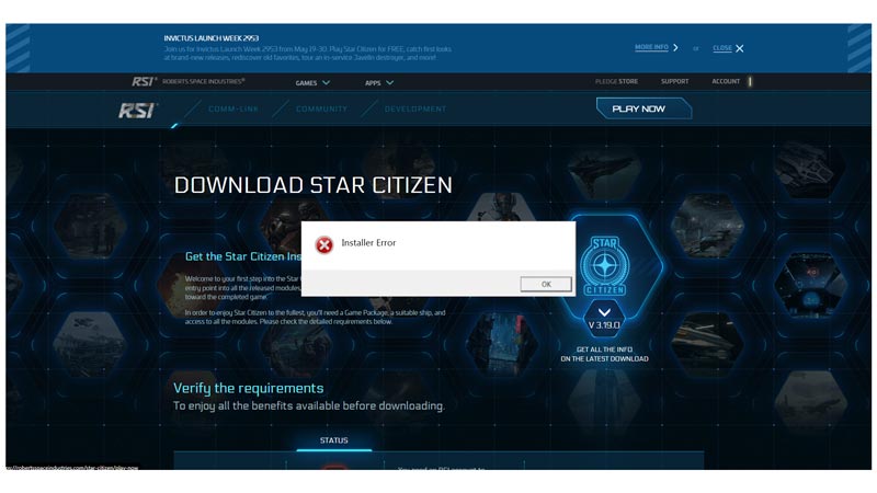 Fix Windows 11 Star Citizen Installer error