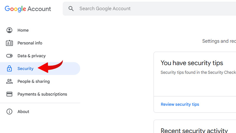 sign out google account android