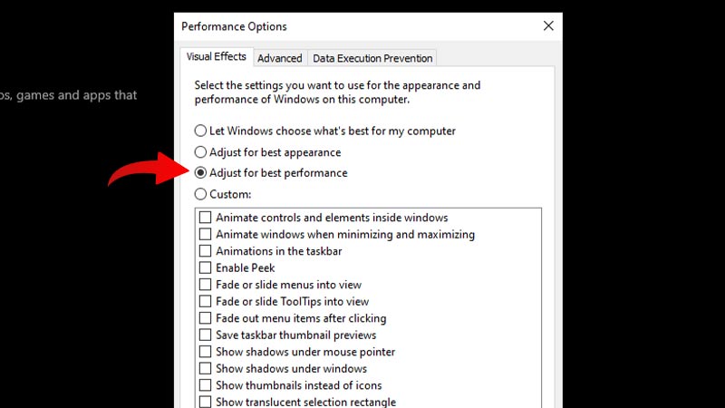 best setting for gaming windows 10