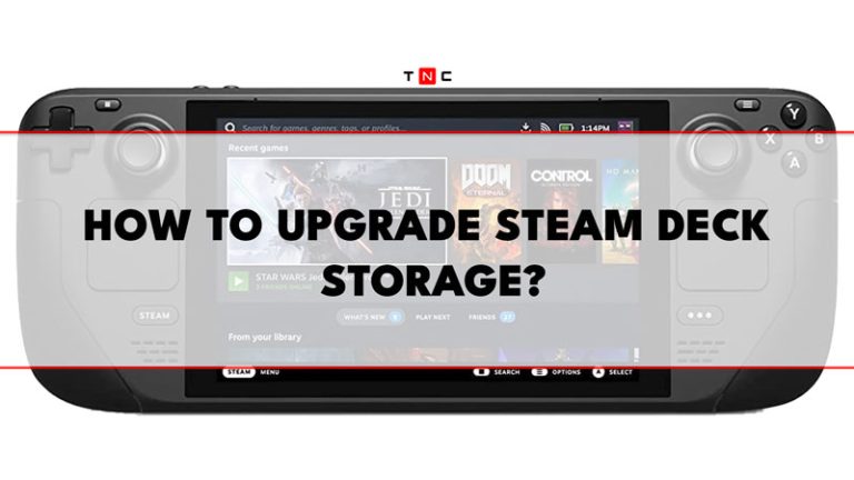 how to upgrade steam deck storage