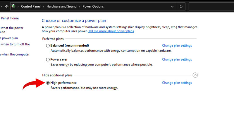 power optimization