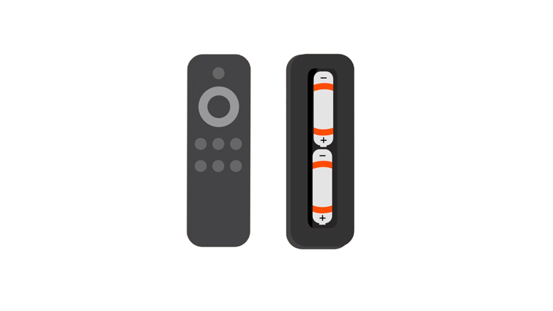 Replace Fire TV batteries