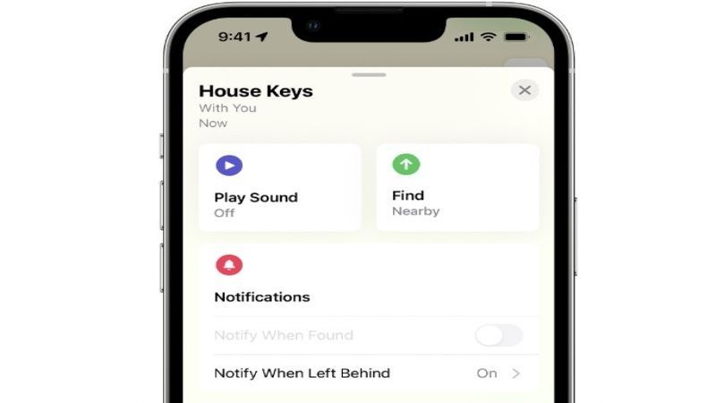 set up a notification if you forget iPhone, iPad or Mac