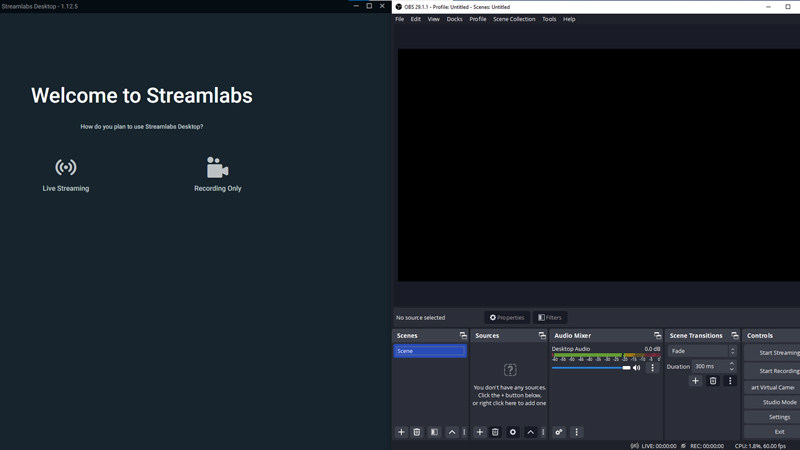 Streamlabs vs OBS Stuido