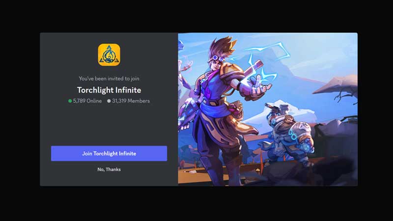 Torchlite Discord Link