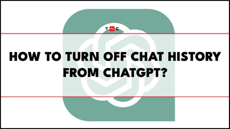 Turn off Chat History from ChatGPT