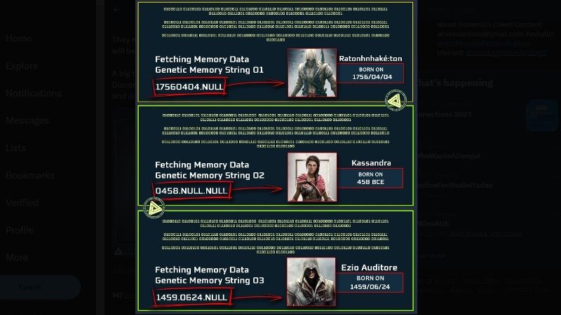 Assassin's Creed Nexus Teaser Confirms Return of Ezio, Connor and Kassandra