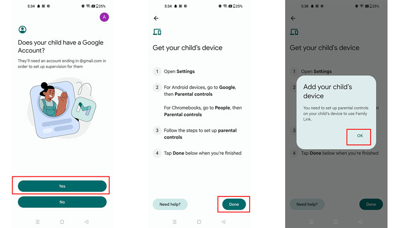 Google Family Link App