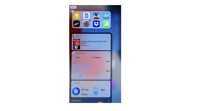 Add Widgets to iPad