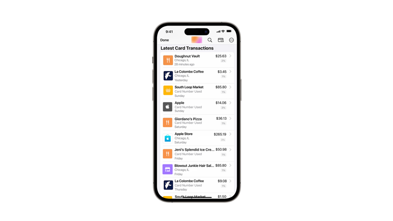 See Apple Pay Transactions on iPhone