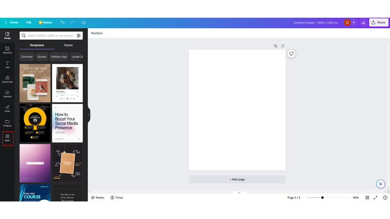 Apps desktop