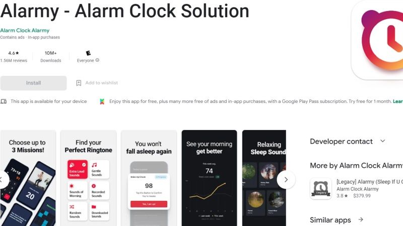 best alarm clock apps Alarmy