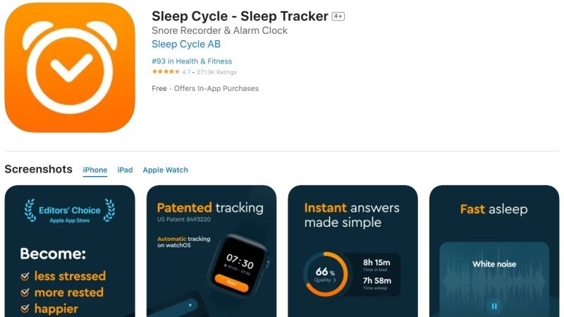 best alarm clock apps Sleep Cycle