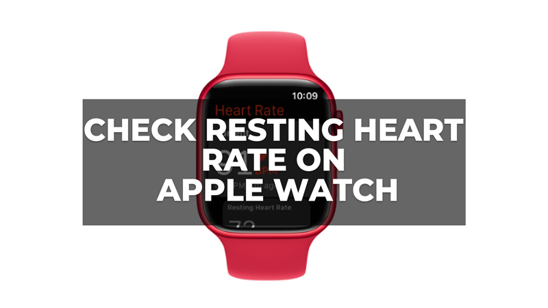 Check the Resting Heart Rate on Apple Watch