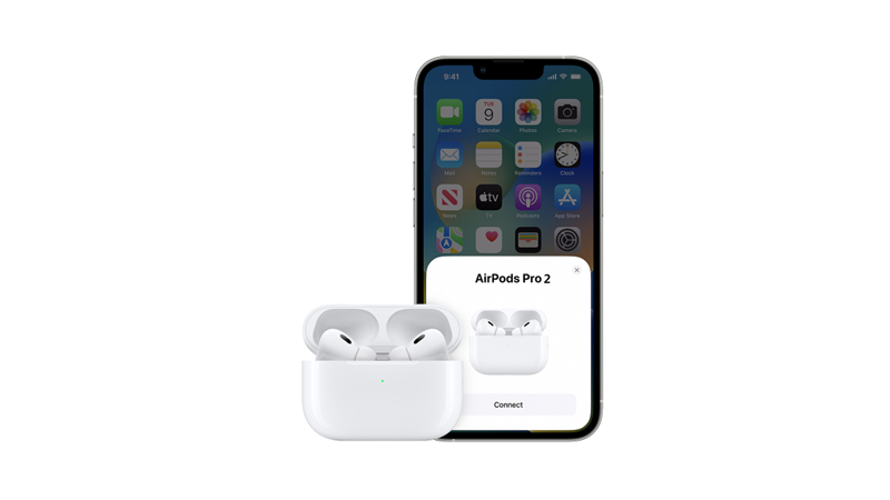 Connect AirPods Pro 2 to iPhone or iPad