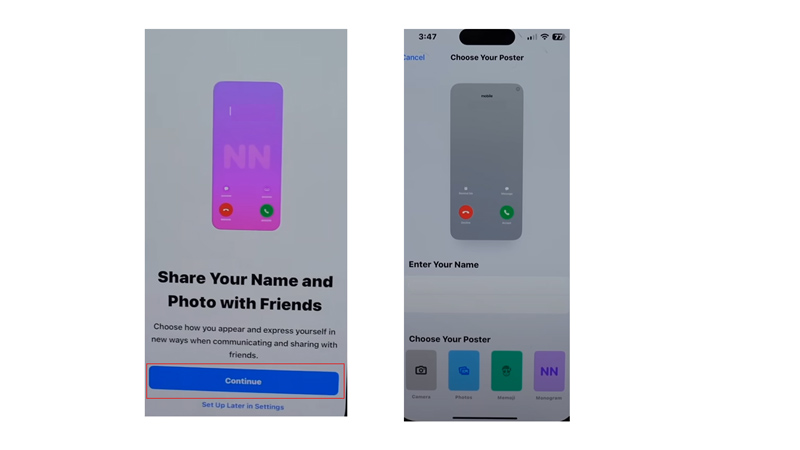 Create Contact Poster on iPhone with iOS 17