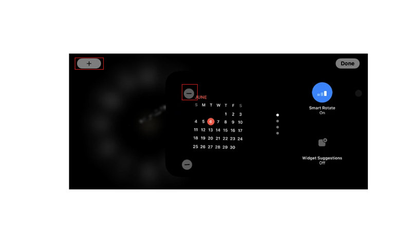 Customize Defualt View Widget on StandBy