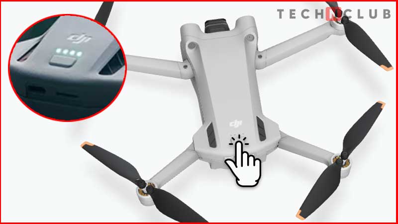 DJ Mini 3 Pro Power Button