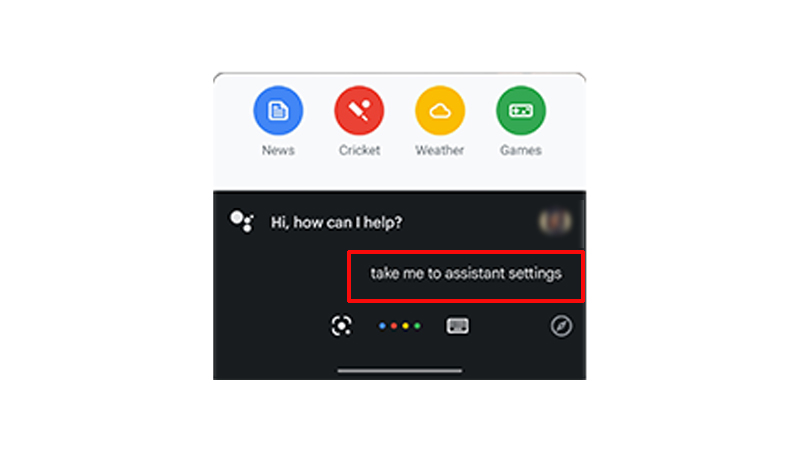 Assistant Settings