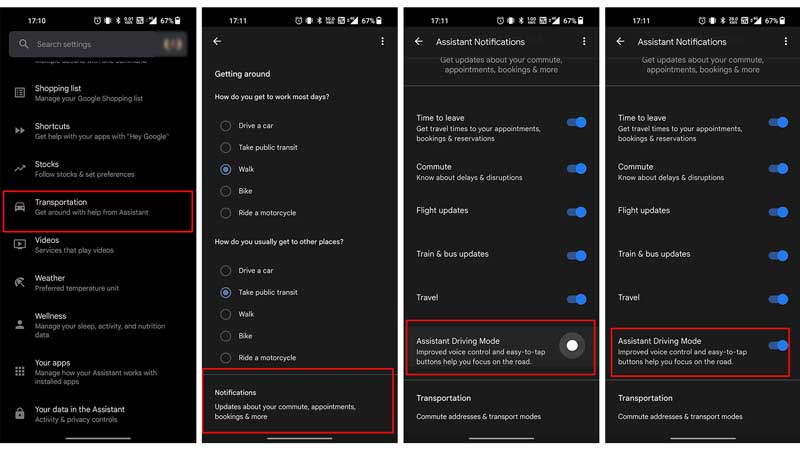 Settings To Change