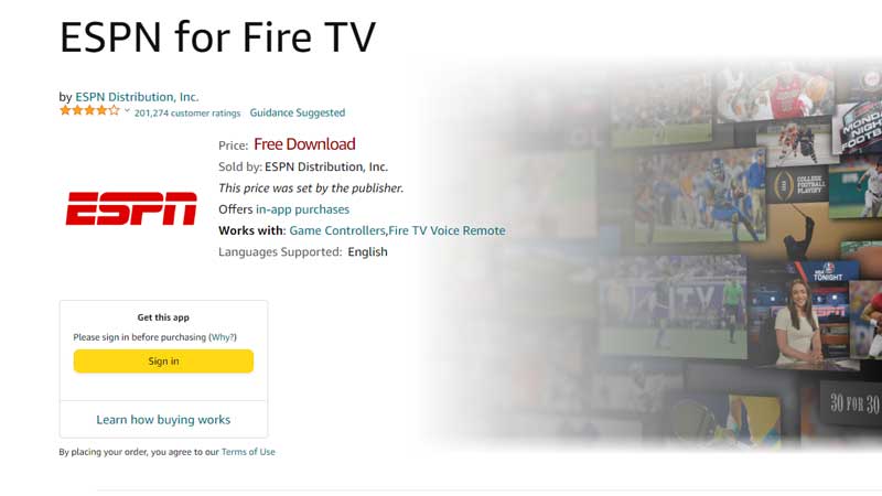 Get ESPN+ Smart TV