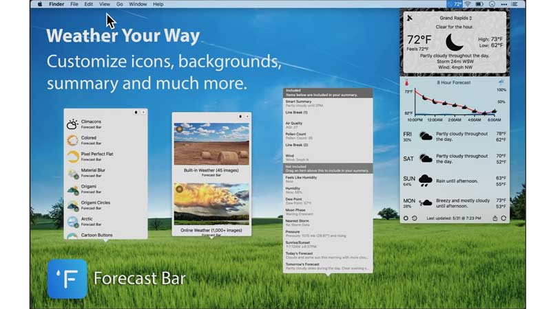 Forecast Bar Weather app