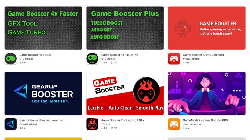 Android Game Booster