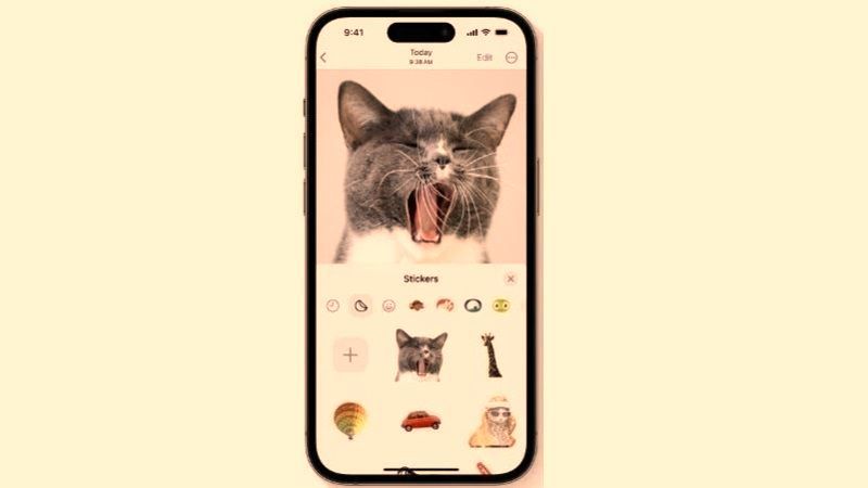 get new imessage live stickers on ios 17 beta