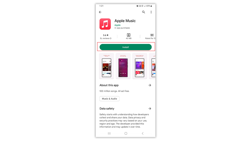 Apple Apple Music on Android