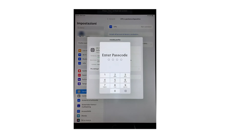 Install iPadOS 17 Developer Beta Profile