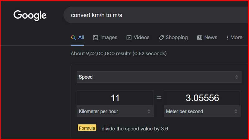 Wind Speed Convertor
