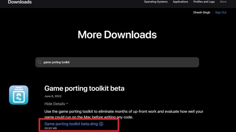 mac game porting toolkit download