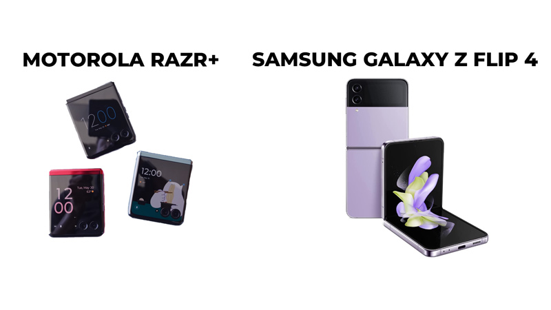 Motorola Razr Plus vs Samsung Galaxy Z Flip 4
