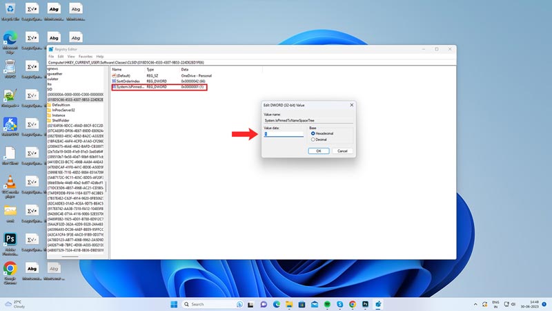 Restore Home & OneDrive Tab on File Explorer of Windows 11