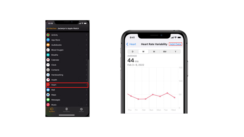 Record HRV on Apple Watch