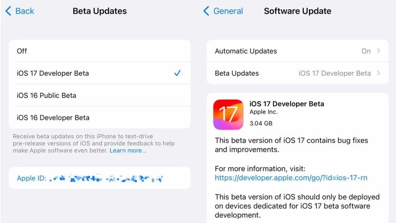 remove or uninstall ios 17 from iphone