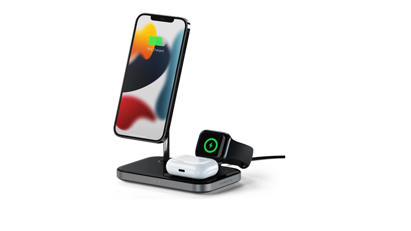 Satechi 3 in 1 Magnetic Wireless Charging Stand