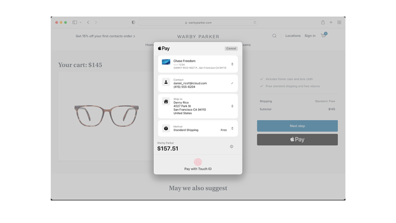 See Apple Pay Transaction on Mac