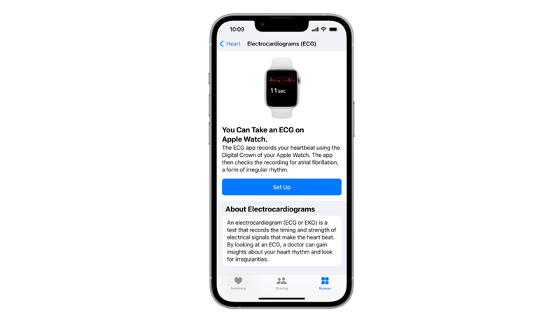 Set Up ECG on Apple Watch