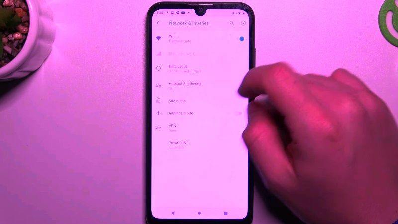 turn off vpn android