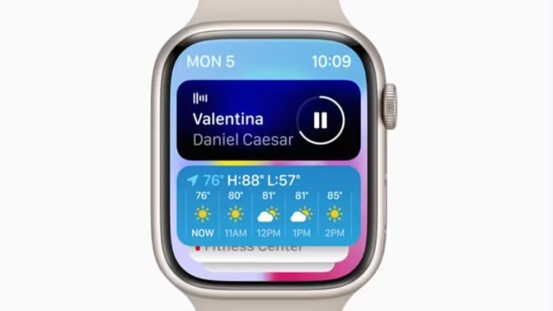 use widgets on apple watch with watchos 10