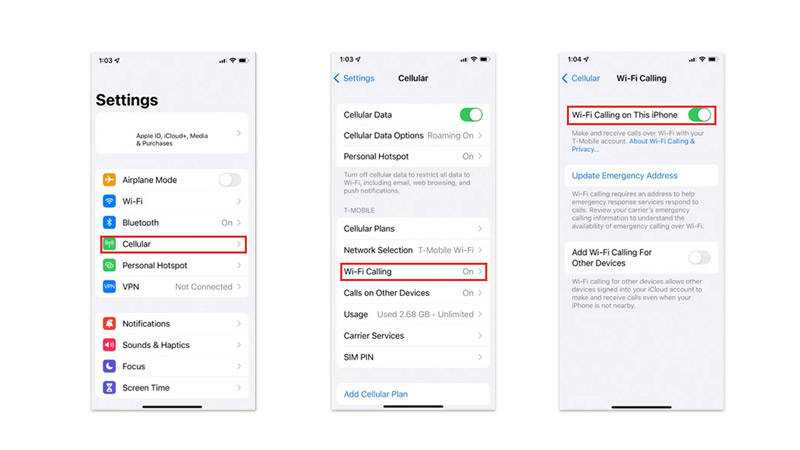 Use Wi-Fi Calling on iPhone