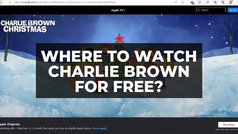 where to watch charlie brown for free