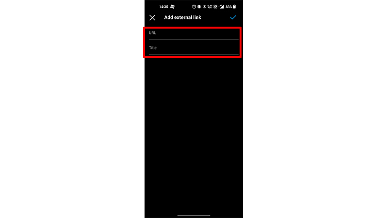 Insert the Link to Threads App