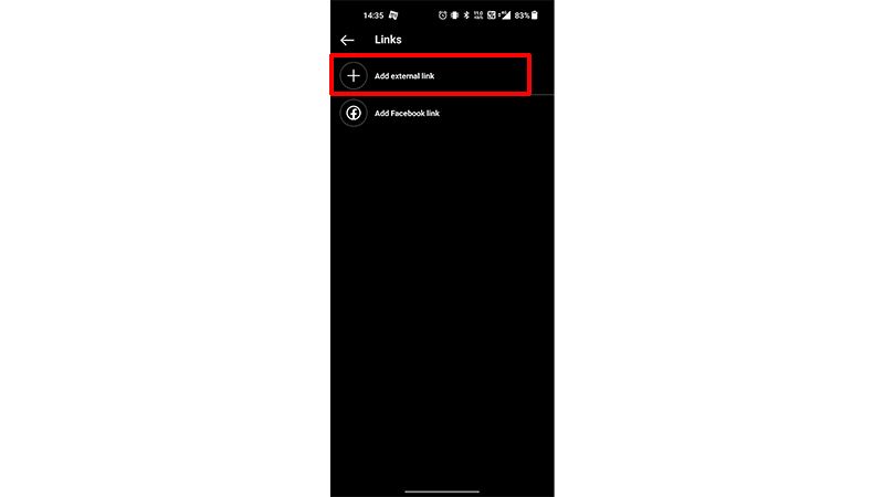 Add Threads Link