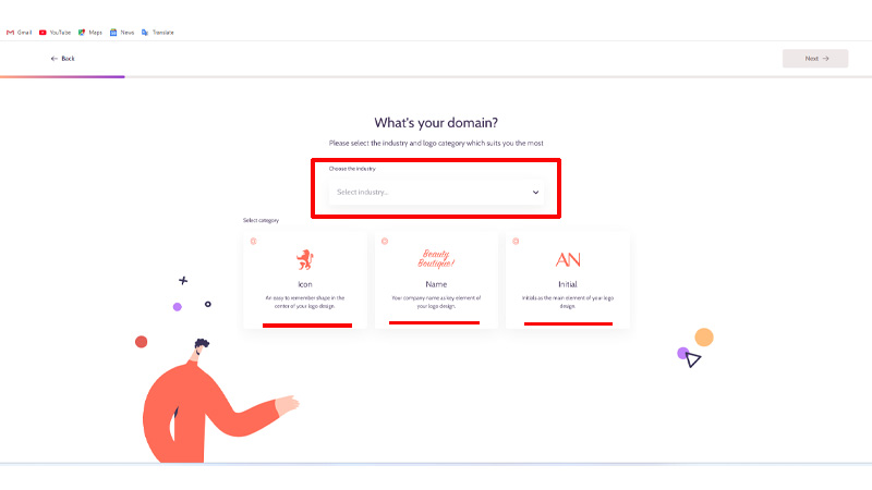 add category and industry to make logos