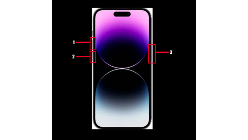 Force restart iPhone