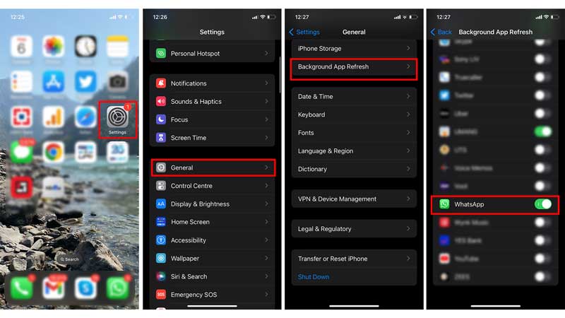 Background App Refresh