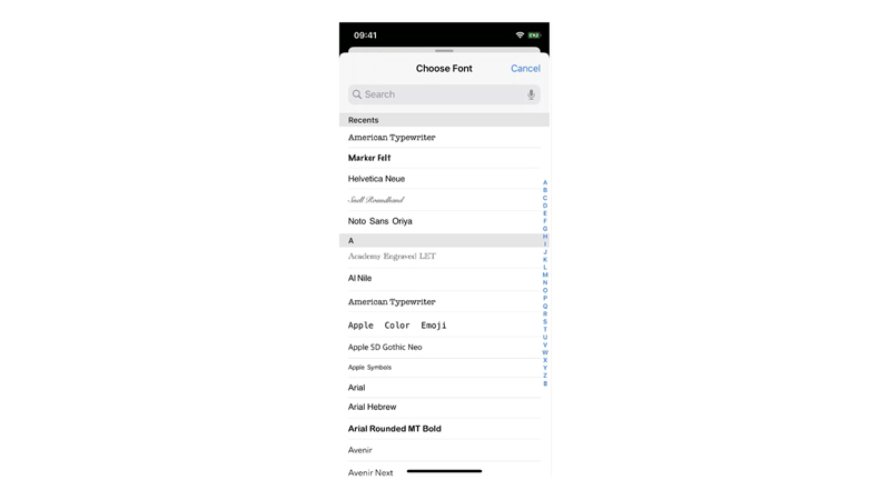 Change Font Style on iPhone with iOS 14