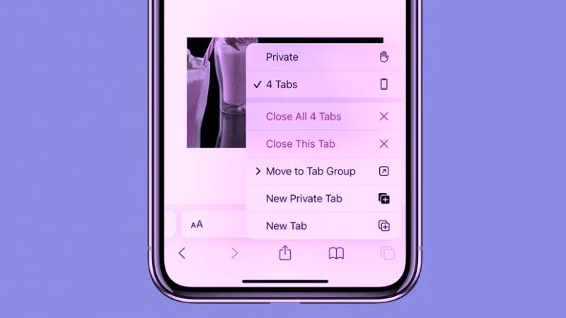 close all tabs iphone 14